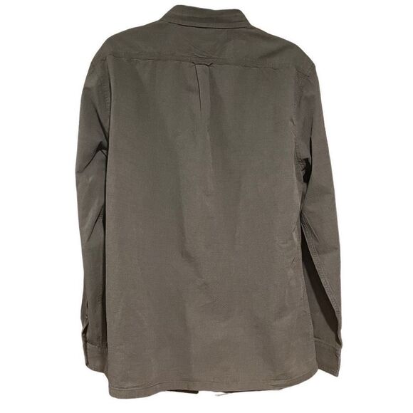 Levi’s Dark Gray Dress Button Up Down Shirt Men’s XL - Picture 2 of 4